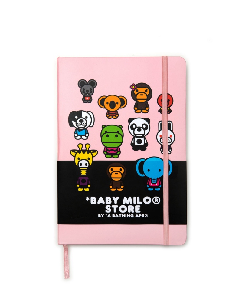 Autres Accessoires Bape Baby Milo notebook Rose Homme | YJJ-22145390